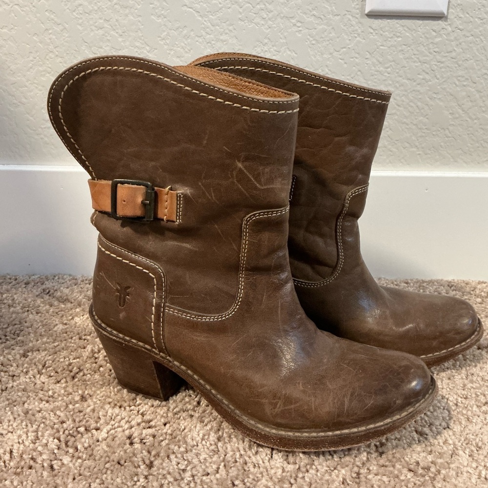 Frye Leather Booties